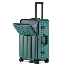 20 Inch Carry On Luggage with USB Port, ImpactResistant Hardshell Spinner Suitcase for Business Travel