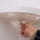 Bathroom Corner Shelf with Secure Double Suction Cup, Triangle SpaceSaving Design and Adjustable Hooks 5