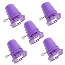 5pcs Reusable Wind Up Toy Mechanism for DIY Educational Crafts and Plastic Clockwork Motor