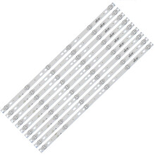 9pcs LED Backlight Strip Set for E55DU1000 55 Inch TV 6V Energy Saving Flicker Uniform Brightness