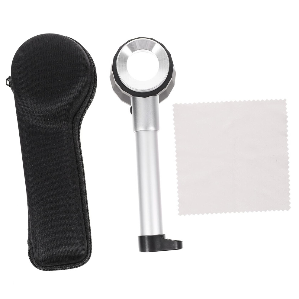 10x Jewelry Loupe Magnifying Glass with Builtin LED Light for Jewelry Inspection