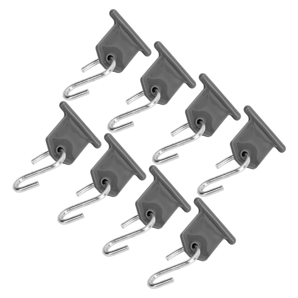Set Of 8 Rv Awning Light Support Hooks S Shape For Camping & Party Tents 8491393718955