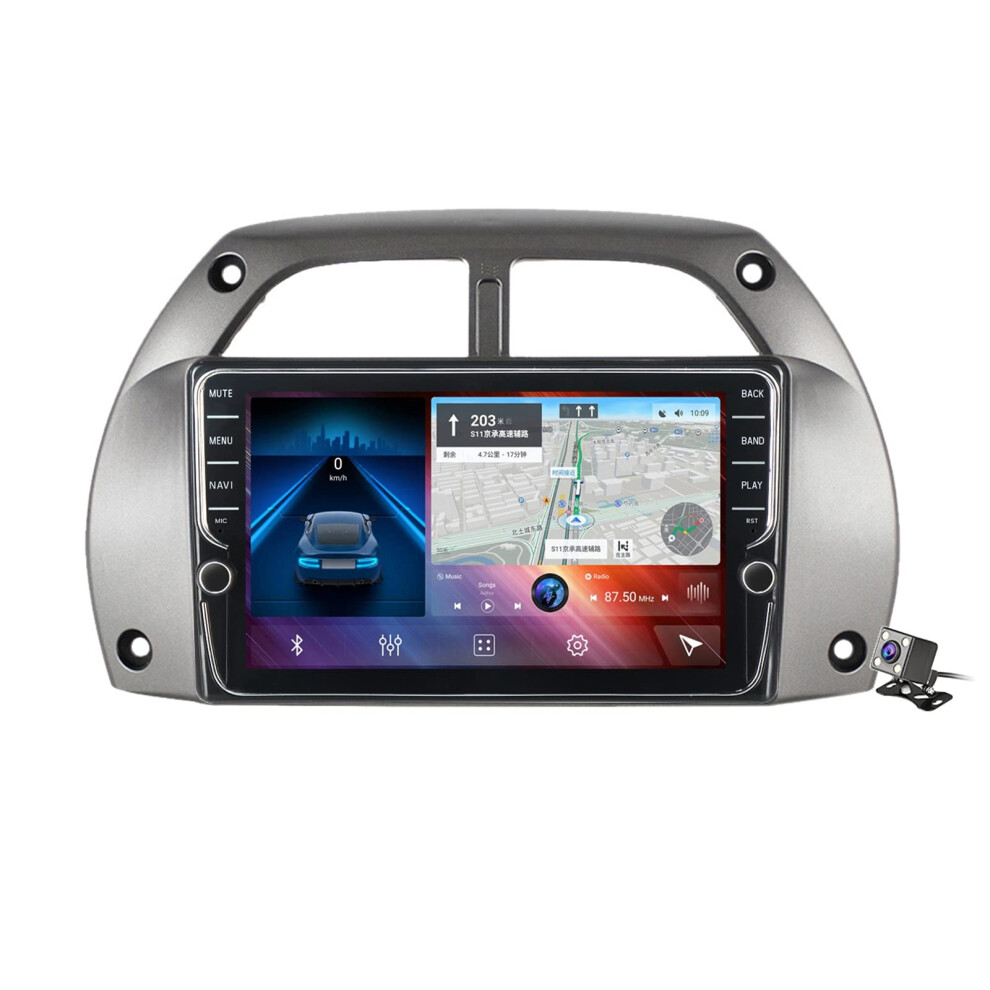Android 11 Car Stereo For Toyota Rav4 2000Â2003 9 Inch Hd Touchscreen Head Unit With Carplay Android Auto Gps Dsp Bluetooth 9073542074458