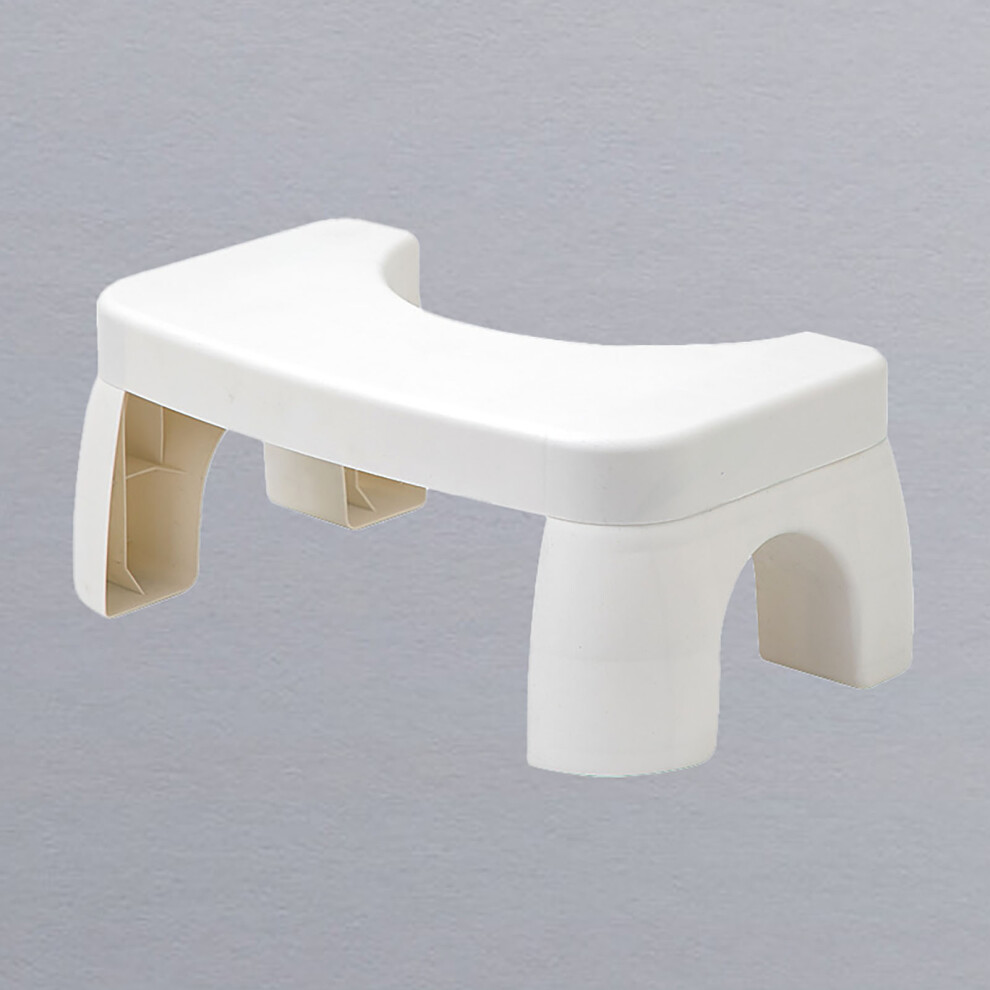 Pp Squatting Potty Stool 27X17x25x42.5 Cm White