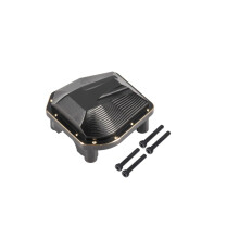 Heavy Duty Black Brass Diff Cover 33g for Axial SCX10 PRO 1/10 Scale RC Crawler Front Rear Axle Upgrade