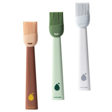 3pcs Silicone Basting Brush Set for Baking BBQ and Pastry, Heat Resistant and Easy Clean