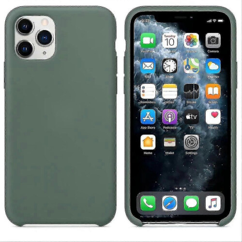 (iphone11promax, Pine Needle Green) Silic Ph Case For 11, Silic Ip11 - XY
