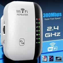 300Mbps Wireless WiFi Extender 802.11N Signal Booster Repeater Long Range WiFi Amplifier Easy Setup