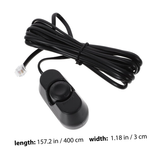 Remote Bass Knob for Car Amplifier, Universal Subwoofer Volume Control, Easy FlushMount Install 1