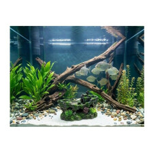 Decoração de aquário naufrágio de barco esconderijos efeito espuma 18 cm