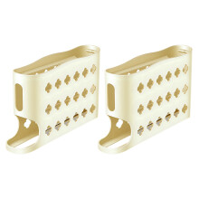 Practical Fridge Eggs Holder Refrigerator 4-Layer-Beige