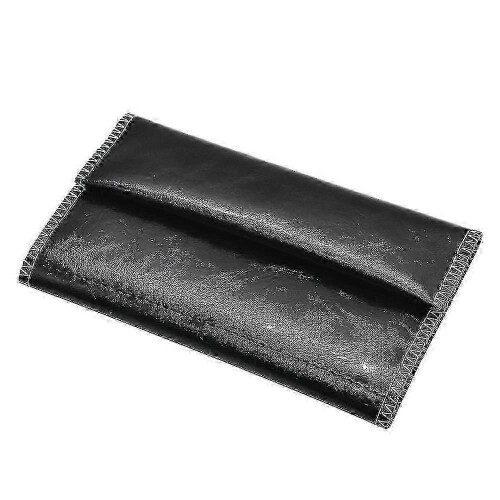 (Black) Handcrafted Leather Tobacco Pouch
