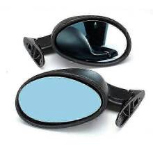 (white mirror) California Mirrors Rearview Universal Custom Hot Rod Classic Fiat Vitaloni PAIR