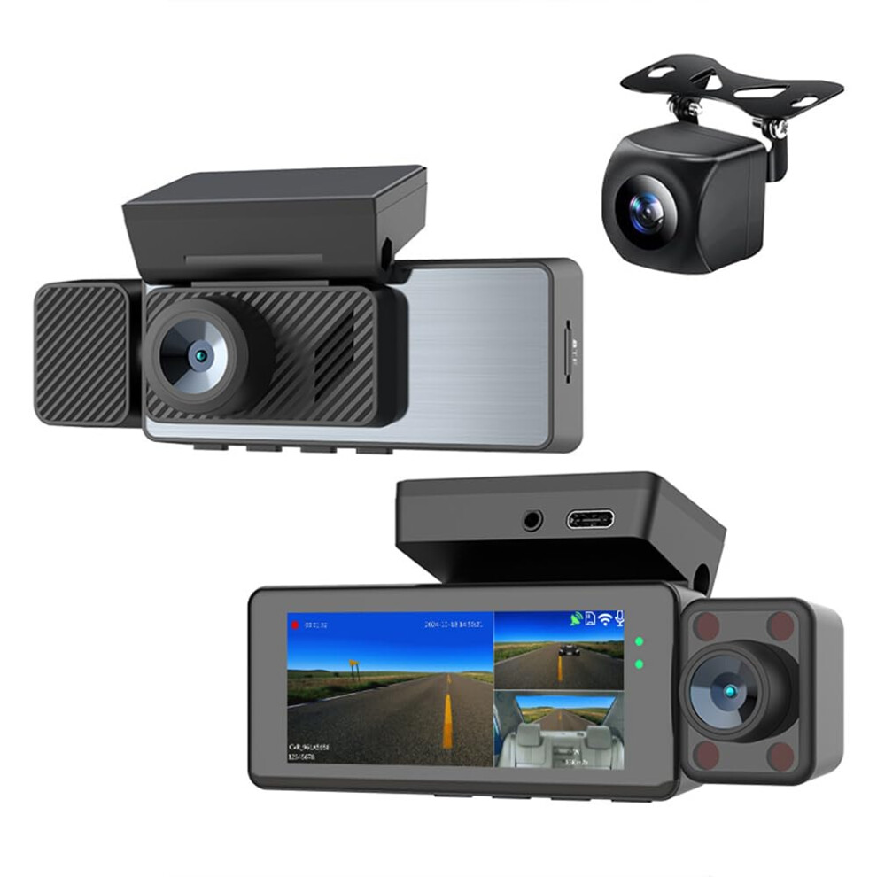 4K 360 Dash Cam For Suzuki Jimny 20002018 With Night Vision, Wifi, Loop Recording And Parking Monitor 9351714610094