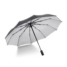 Large Windproof Umbrella for Men with OneButton Auto Open, Curved Canopy and Wide Rain Protection