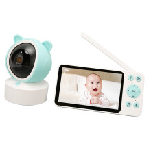 5 Inch WiFi Baby Monitor 1080P EU Plug 2MP 3000mAh