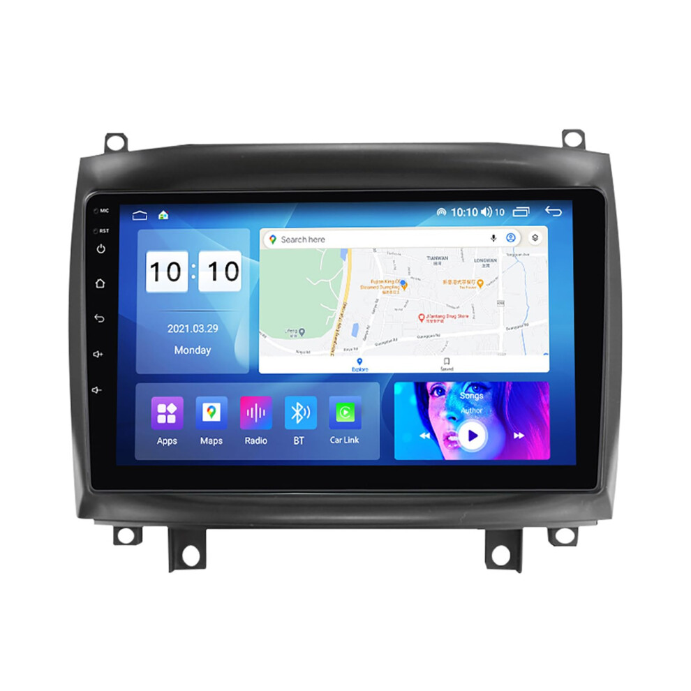 9 Inch Android 12 Car Stereo With Gps Navigation, Wireless Carplay For Cadillac Cts 2003Â2007 9073542075646