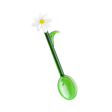 Multipurpose Glass Stirring Spoon For Milk-flower spoon 4