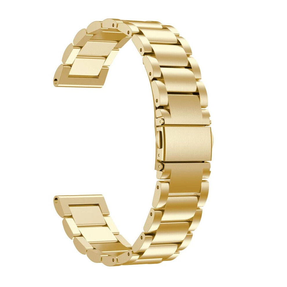 Stainless Steel Replacement Watch Band Strap For Garmin Forerunner 935 Gold 9073542108702