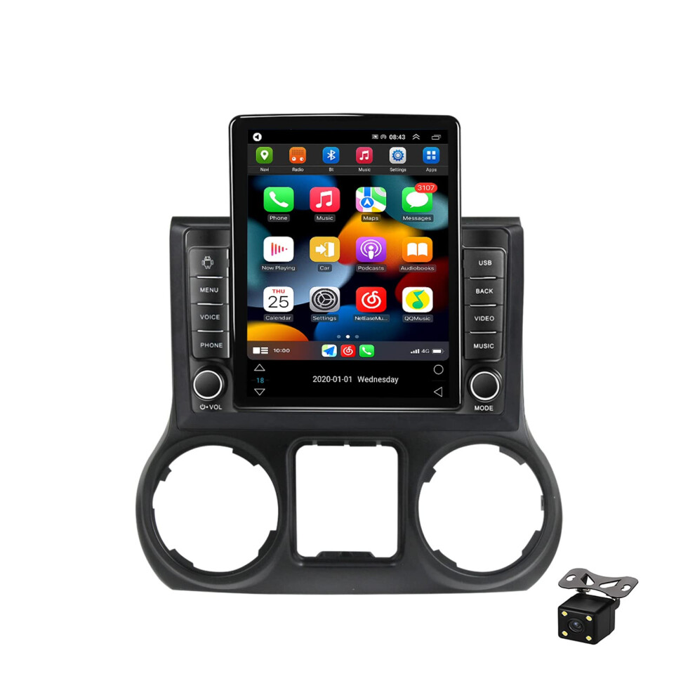 Radio For Jeep Wrangler Jk 20112016 9.7 Inch Apple Carplay Android Auto Ts150 With Backup Camera 9771547929048