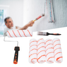 Paint Roller Set 9in Small Kit with Brush Tray