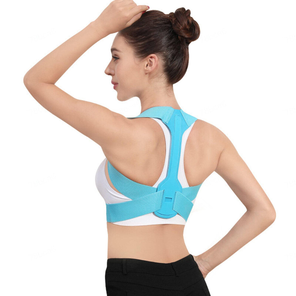 Adjustable Posture Corrector for Women and Men, Ergonomic Back Brace Support for Daily Alignment, BM