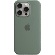 (Cypress) For Apple iPhone 15 Pro Silicone Case with MagSafe