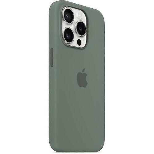 (Cypress) For Apple iPhone 15 Pro Silicone Case with MagSafe 2