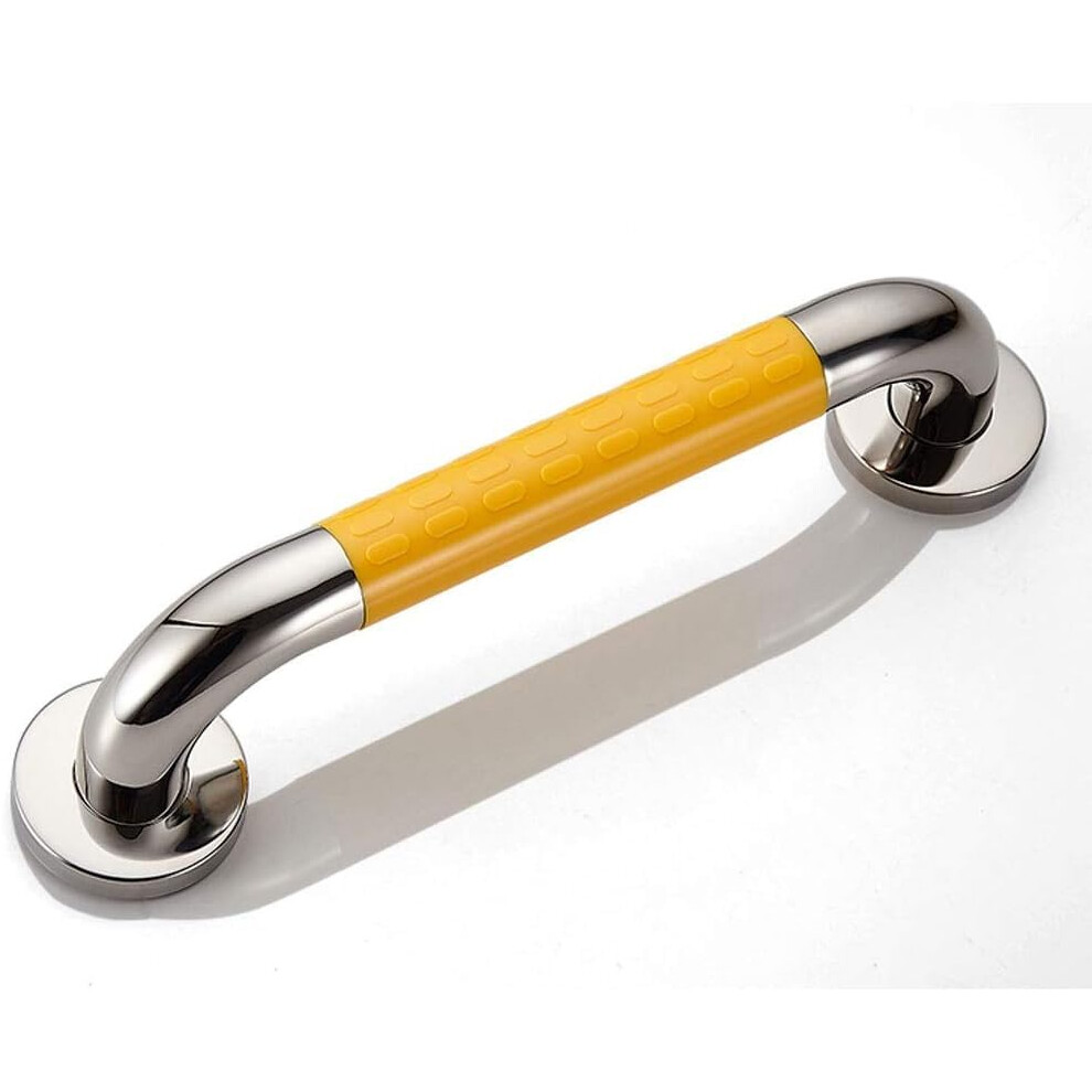 White Bathroom Grab Bar With Safety Handrail, HeavyâDuty 500Â¯Kg Support, NonâSlip Stainless Wall Mount For Seniors And Handicap