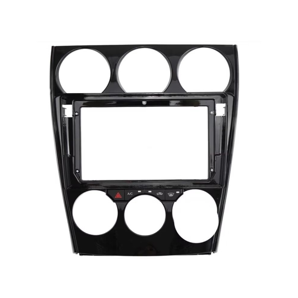 Dash Kit For Mazda 6 9 Inch 2Din Stereo Fascia 2004Â2016 Factory Style Fit Durable Mounting Frame Black 9351714554688