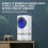 Electric Fly Bug Mosquito Killer LED Light Trap USB Powered Insect Control Lamp with Adapter 5