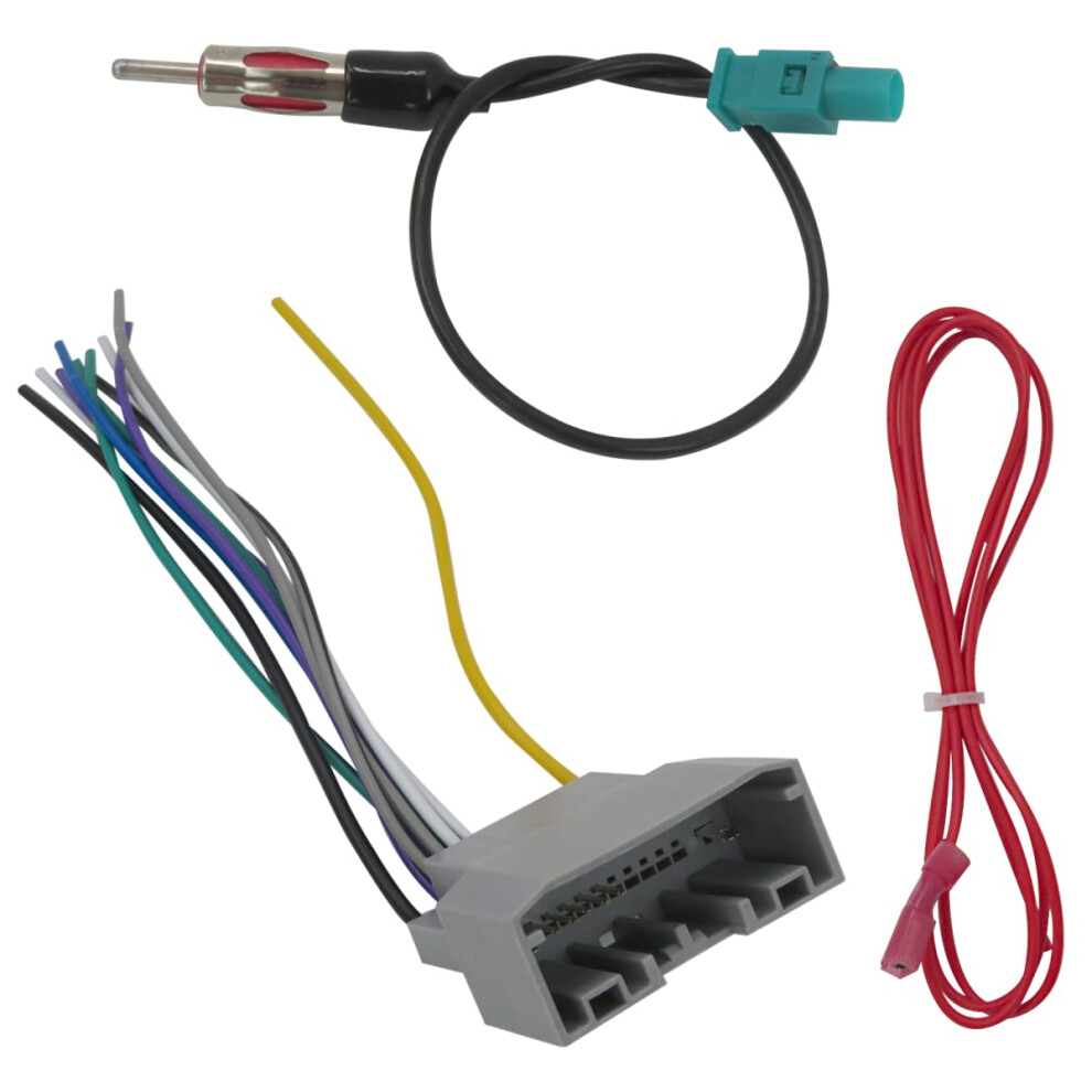 Car Stereo Wiring Harness Plug And Play Installation Kit For 2008Â2016 Dodge Grand Caravan Jeep Patriot 9771547010166