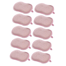 10pcs Dishwashing Sponge Set, Non Scratch Scrubber Pads for Kitchen and Nonstick Cookware