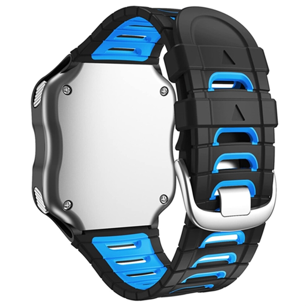 Replacement Band For Garmin Forerunner 920Xt, Silicone Sport Strap For Run Swim Bike, Black Blue Blue,Black 9771547929550