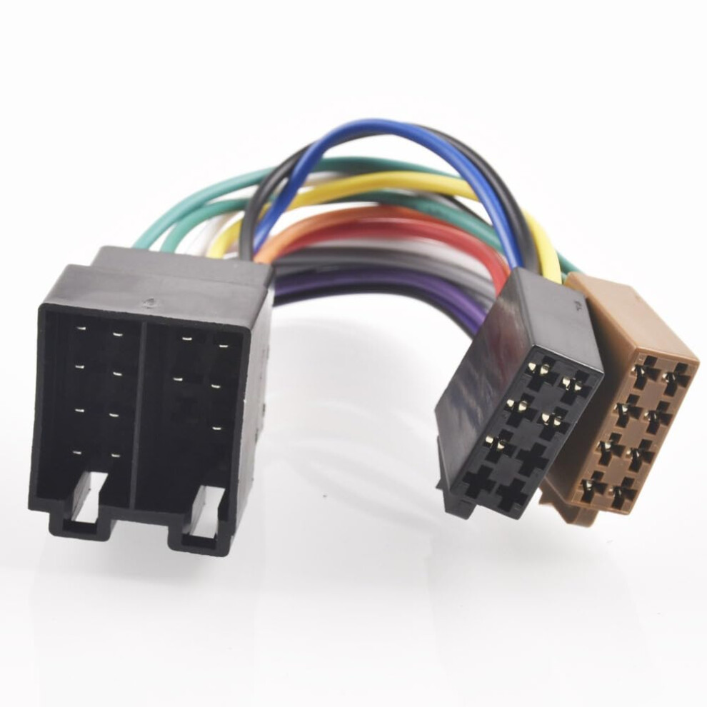 Car Radio Iso Wiring Harness Adapter Plug And Play No Cut For Vy Vz Mk4 Male And Female Pair 9351714554985