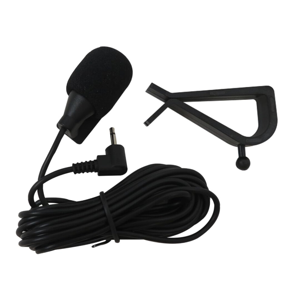 Car Stereo Microphone 2.5Mm Replacement For Pioneer Nex Receiver, Clear Voice Capture, 3M Cable 9351714554992
