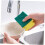 10pcs Kitchen Sponge Scrubbers Non Scratch Dish Sponges with Scratch Resistant Surface for Cookware and Sink 4