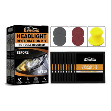 (1 Box) Ceramic Headlight Restoration Kit for Car Lasting Effective Headlight Lamp-shade Repair Agents Car Care Supplies