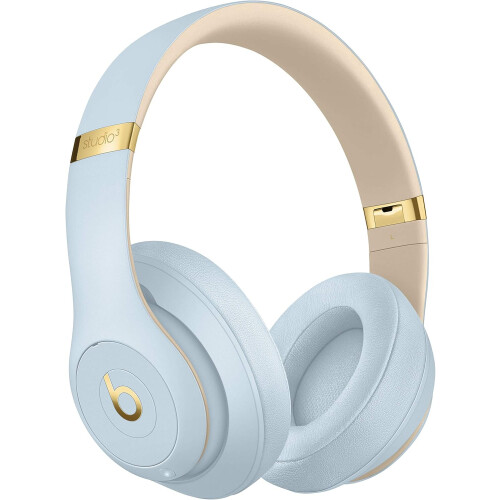 Beats Studio 3 Bluetooth Wireless Noise Cancelling On-Ear Headphones Crystal Blue 2