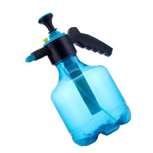 3L Plastic Garden Watering Can with Pneumatic Spray System for Indoor and Outdoor Plants Blue