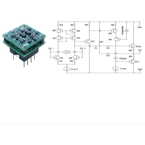 Stereo Amplifier with Discrete Component Design, Dual Channel 65mA  Output for Audiophile Systems 2