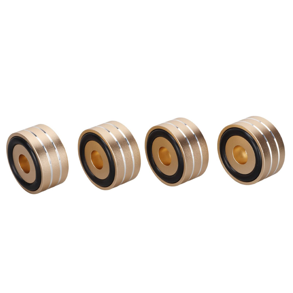 Sp4010 Speaker Isolation Feet 4Pcs 40X20mm 1.57X0.78in Antivibration Spikes For Subwoofer Gold 9771547930457