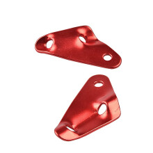 36pcs Aluminum Tent Guyline Tensioners Durable Rope Adjusters Universal Fit for Camping Outdoor Red