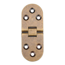 2Pcs Cabinet Hinges Durable Zinc Alloy Concealed Flap Folding Hidden Hinges for Table Doors Bronze