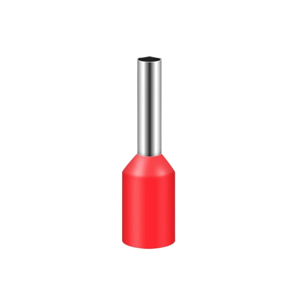 Insulated Wire Ferrules 0.75Mmâ² 2218 Awg Cord End Terminals, Red Ve7508, 1000 Pack 9351714555852