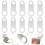 Iron Clock Movement Hanger for Wall Clocks, Durable Rust Resistant Hook for DIY 5