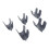 5PCS Drywall Marking Tool Grey ABS Box Positioner 11