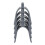 5PCS Drywall Marking Tool Grey ABS Box Positioner 13