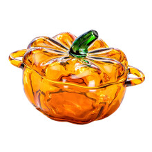 Kürbisse Bonbonglas, dekorative Bonbonschale,-Mehrfarbig