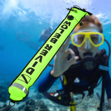 SMB-4ft Inflatable Marker Buoy, 122x19cm, Yellow